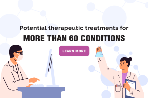 GMT has studied as a potential therapeutic treatments for more then 60 conditions