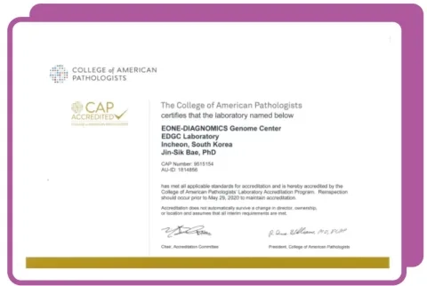 CAP Accredited